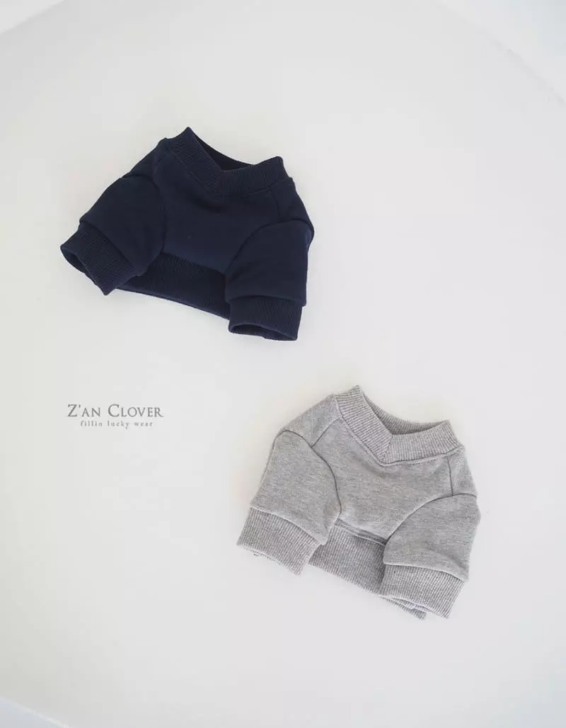 Zan Clover - Korean Baby Fashion - #smilingbaby - Pet Embroidery Sweatshirt - 3