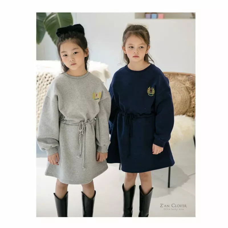 Zan Clover - Korean Children Fashion - #discoveringself - Fleece One-piece