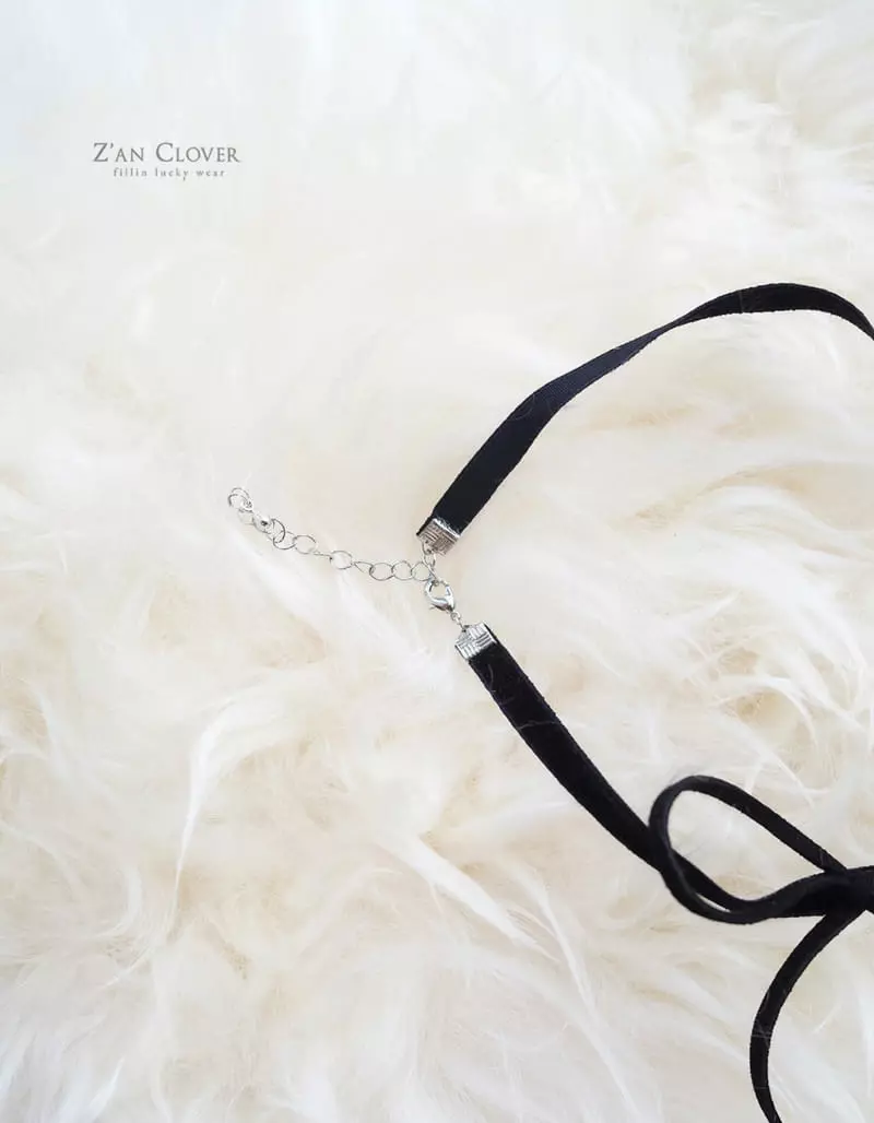 Zan Clover - Korean Children Fashion - #kidsstore - Ribbon Chocker Muffler - 5