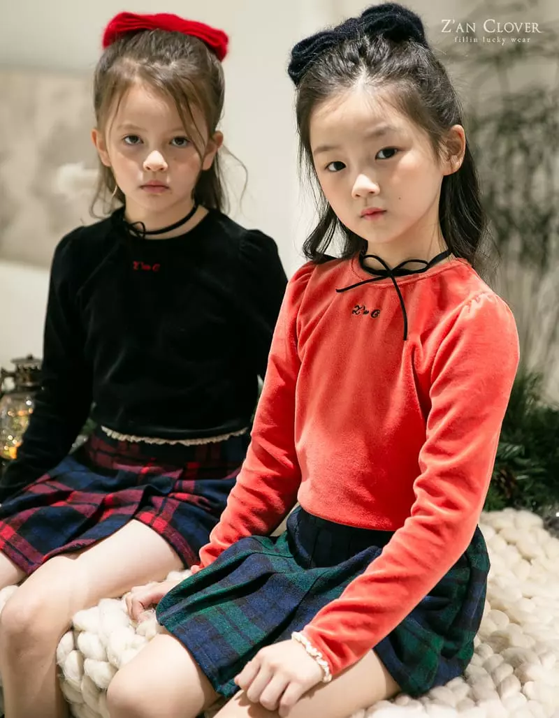 Zan Clover - Korean Children Fashion - #magicofchildhood - Check Wrap Pants - 6