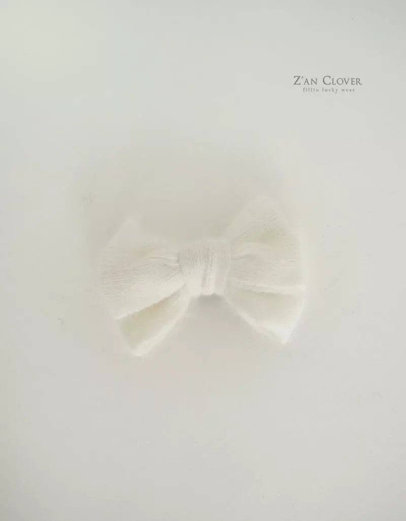 Zan Clover - Korean Children Fashion - #prettylittlegirls - Angora Ribbon Hairpin - 12
