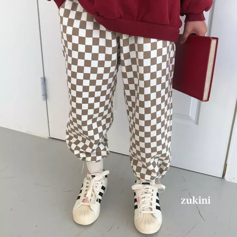 Zukini - Korean Children Fashion - #Kfashion4kids - Checker Pants - 2
