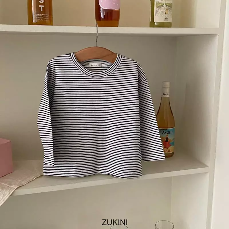 Zukini - Korean Children Fashion - #childofig - Always Slit Tee - 5