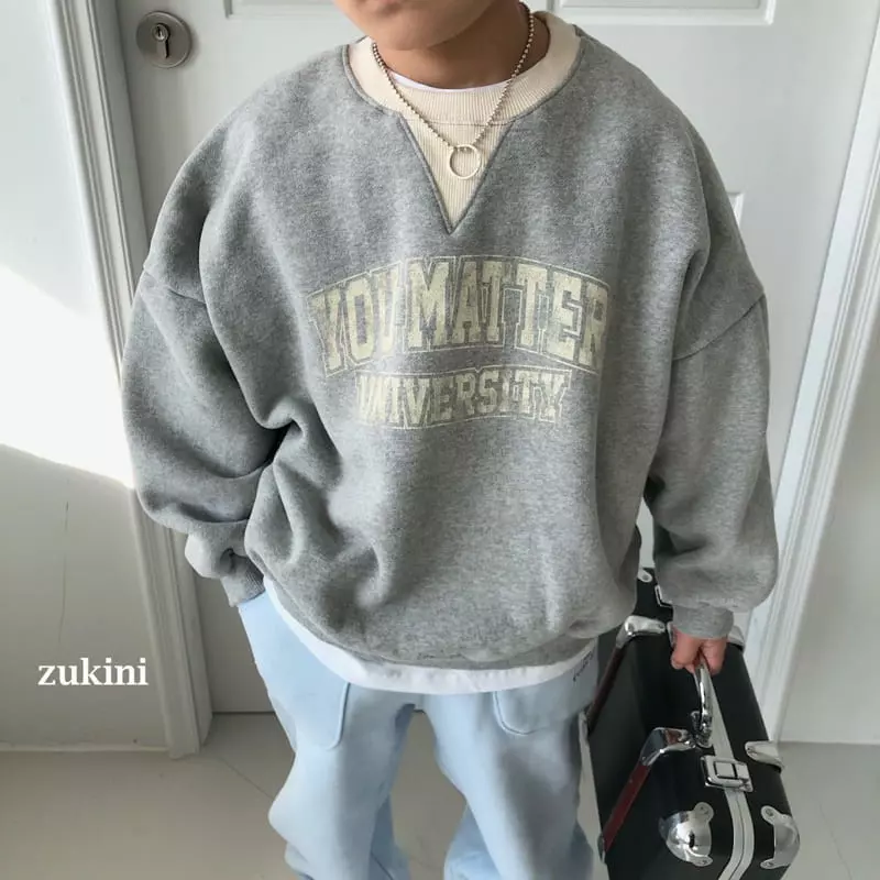 Zukini - Korean Children Fashion - #childofig - Univers Sweatshirt - 3