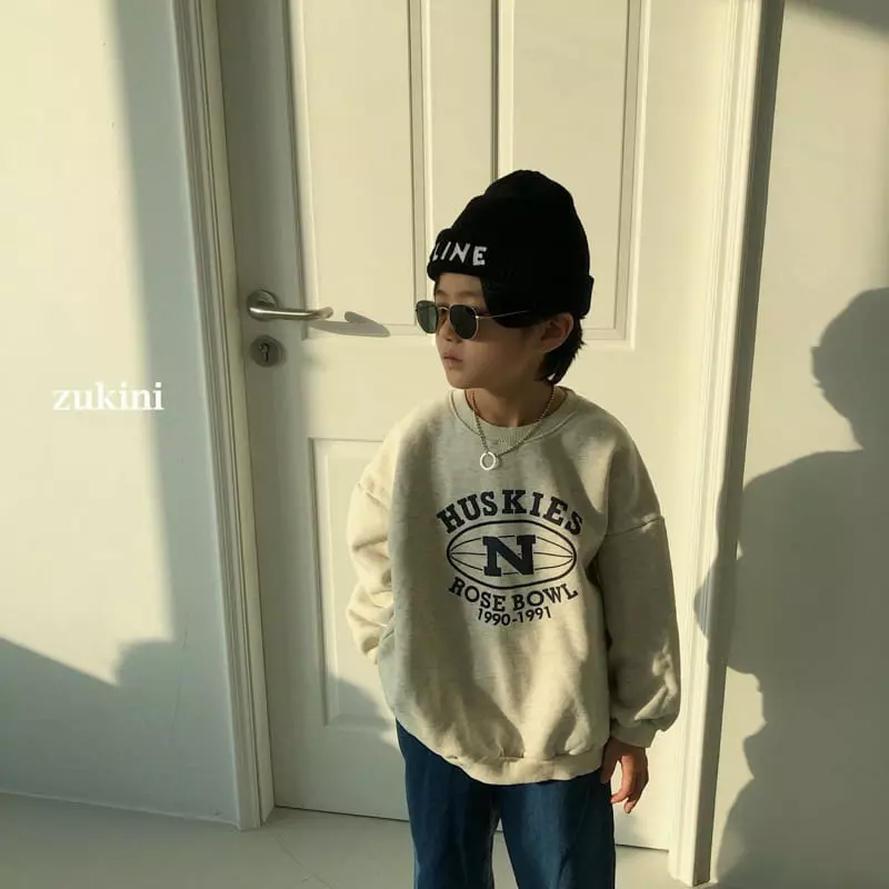 Zukini - Korean Children Fashion - #childofig - Basket Sweatshirt