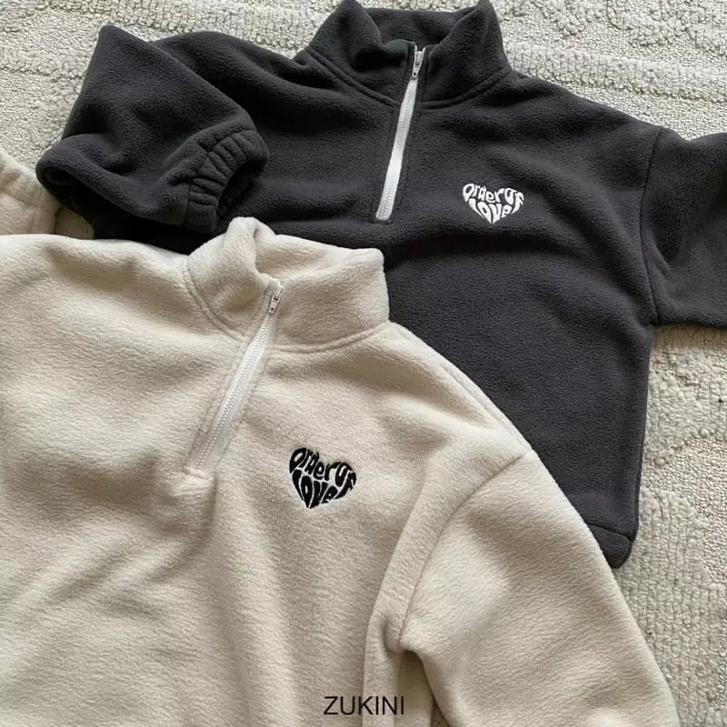 Zukini - Korean Children Fashion - #childrensboutique - Heart Anorak  - 8
