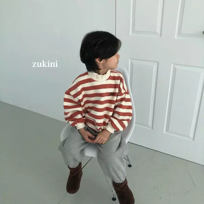 Zukini - Korean Children Fashion - #fashionkids - Merci Stripes Sweatshirt - 7