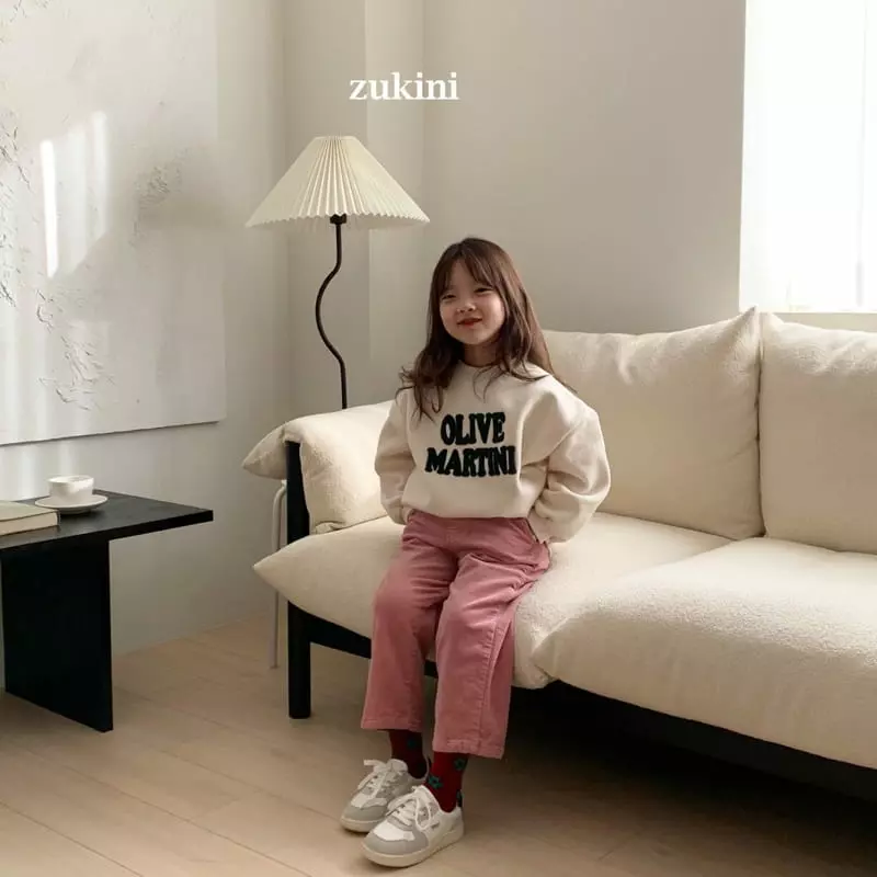 Zukini - Korean Children Fashion - #fashionkids - Olive Sweatshirt - 3