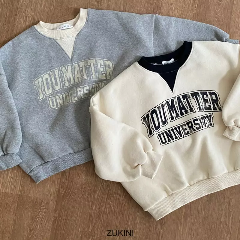 Zukini - Korean Children Fashion - #kidsshorts - Univers Sweatshirt - 9