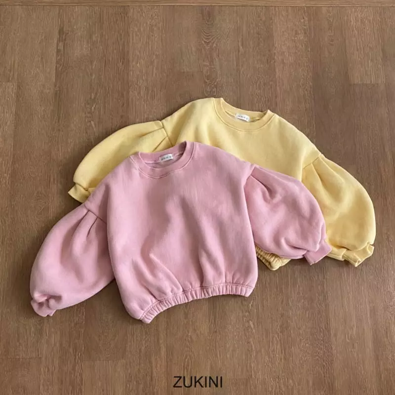 Zukini - Korean Children Fashion - #kidsshorts - Shabet Puff Sweatshirt - 6