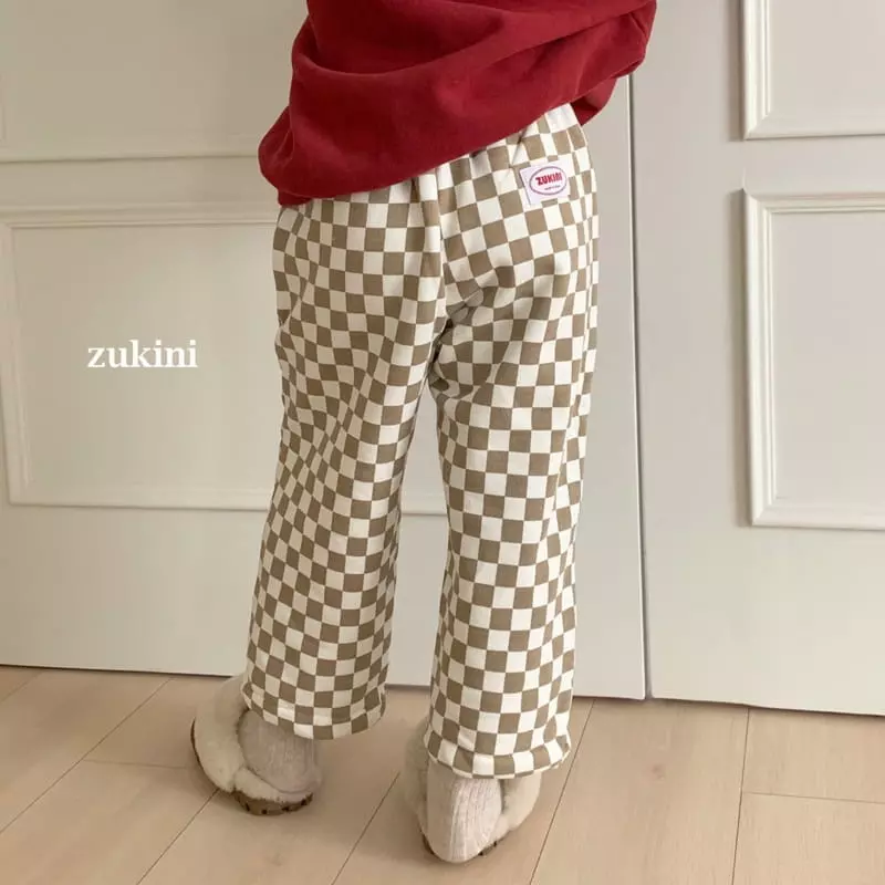 Zukini - Korean Children Fashion - #kidzfashiontrend - Checker Pants