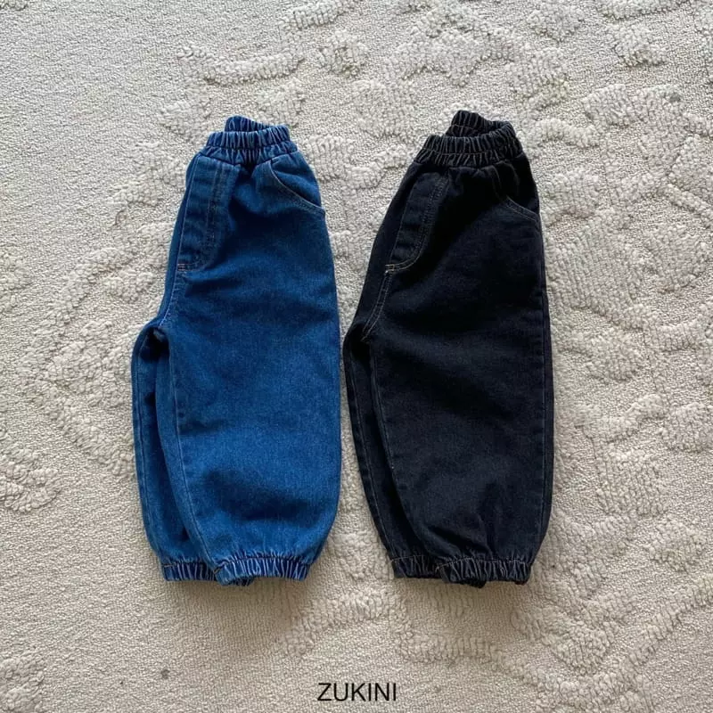 Zukini - Korean Children Fashion - #littlefashionista - Banding Jeans - 7