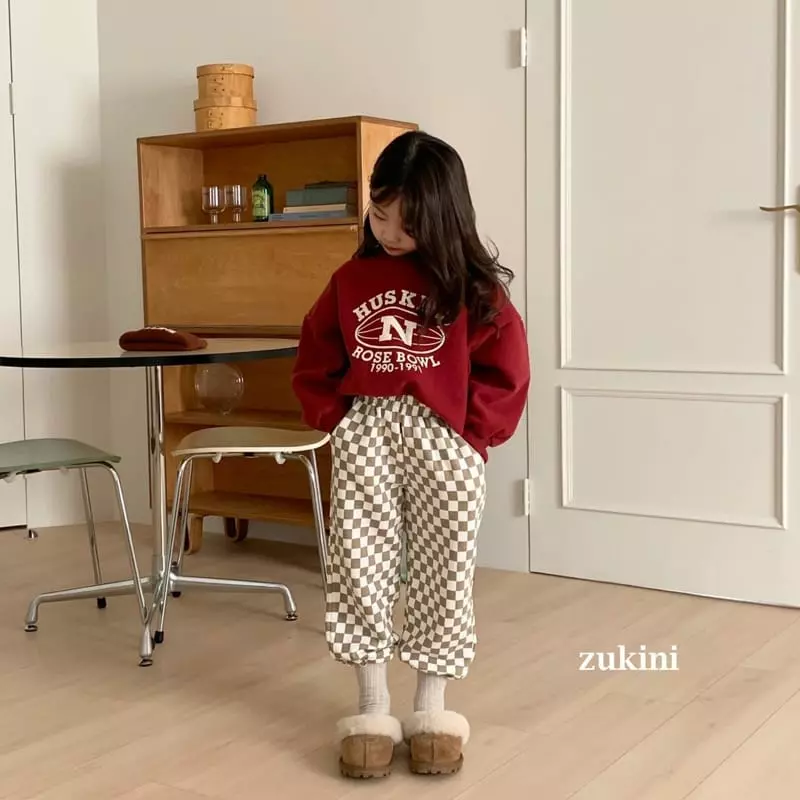 Zukini - Korean Children Fashion - #littlefashionista - Checker Pants - 3