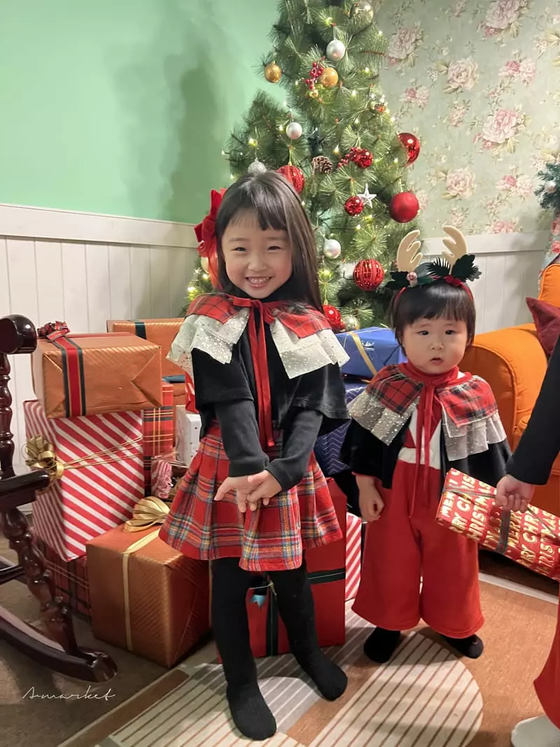a-Market - Korean Children Fashion - #Kfashion4kids - Chris Check Skirt - 7