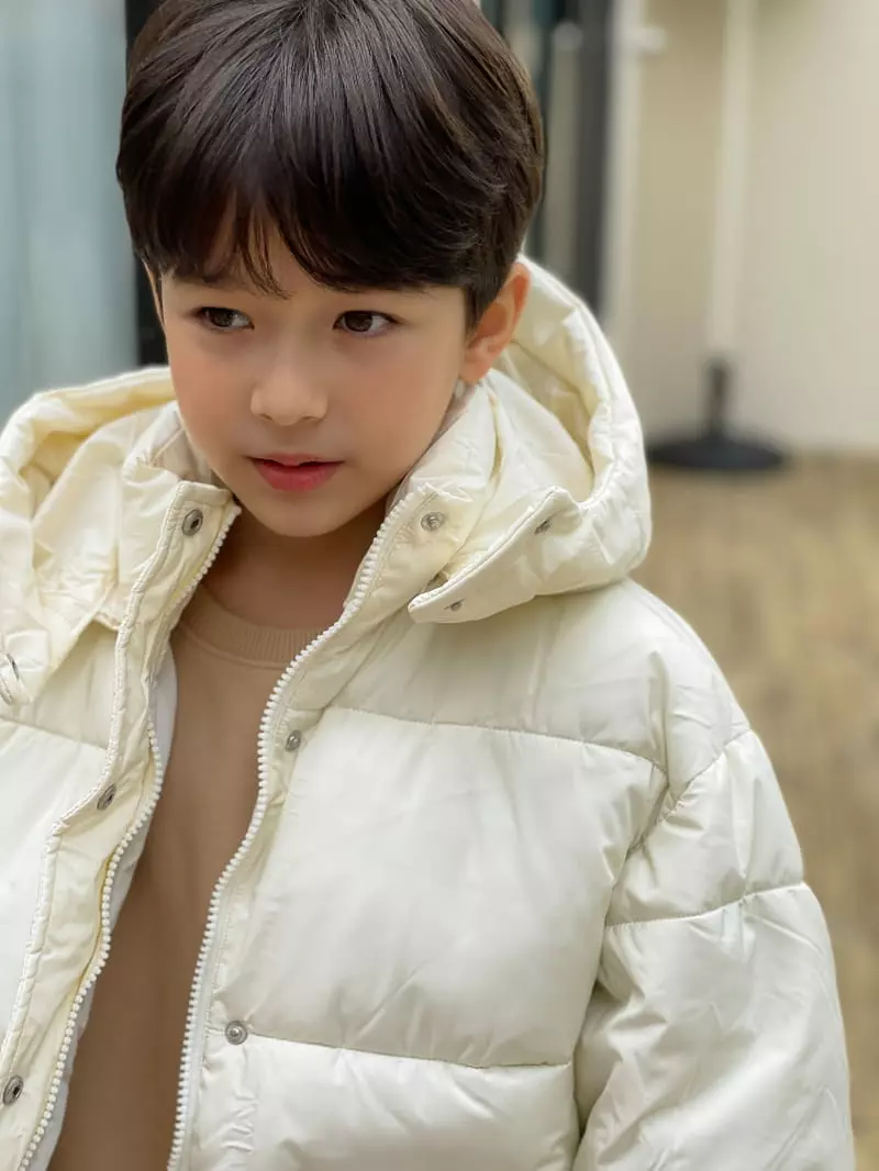 a-Market - Korean Children Fashion - #Kfashion4kids - Short Padding Jacket - 3