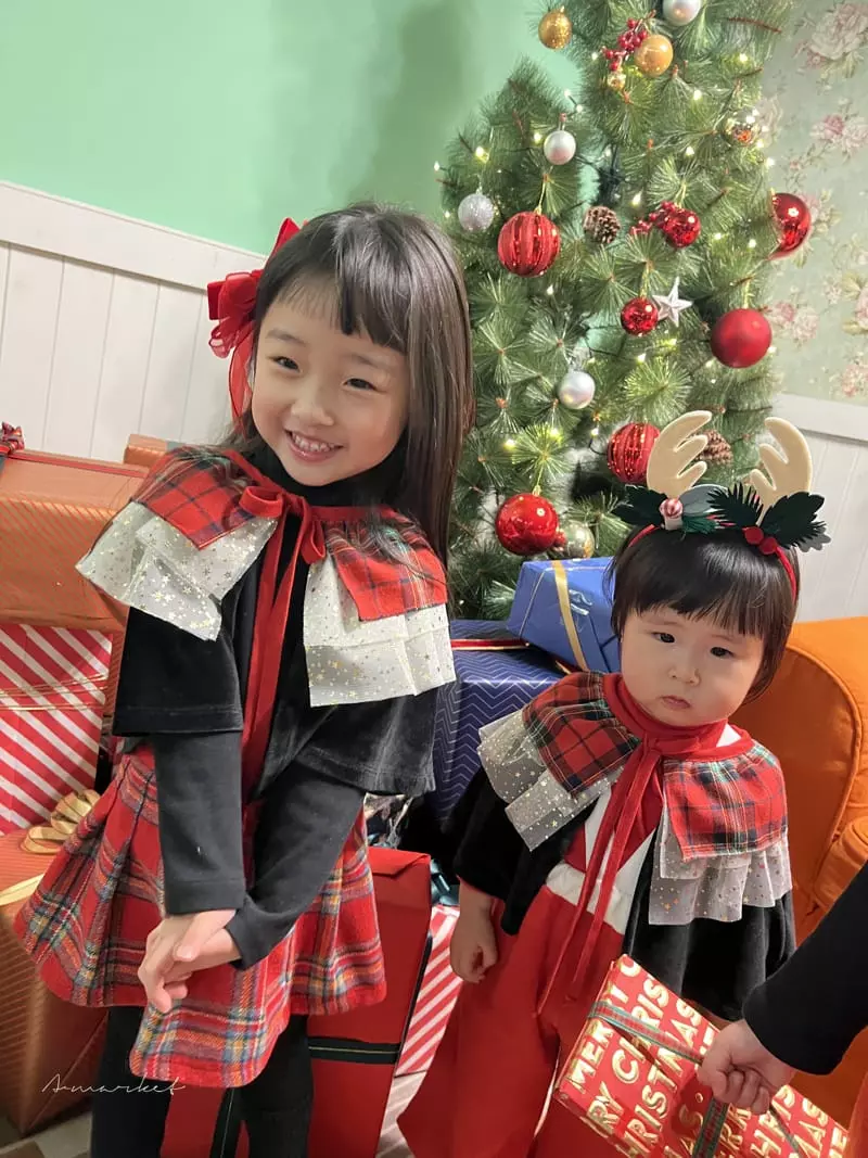 a-Market - Korean Children Fashion - #kidzfashiontrend - Chris Check Skirt - 6