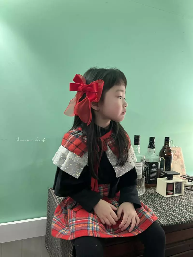 a-Market - Korean Children Fashion - #minifashionista - Chris Check Skirt - 10
