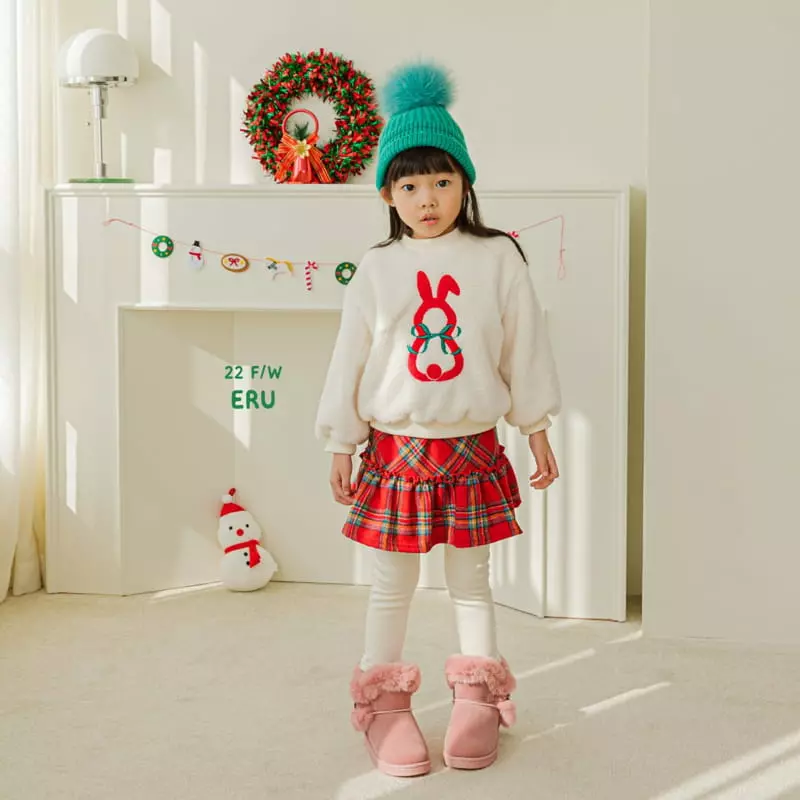 e.ru - Korean Children Fashion - #childofig - Check Skirt Leggings