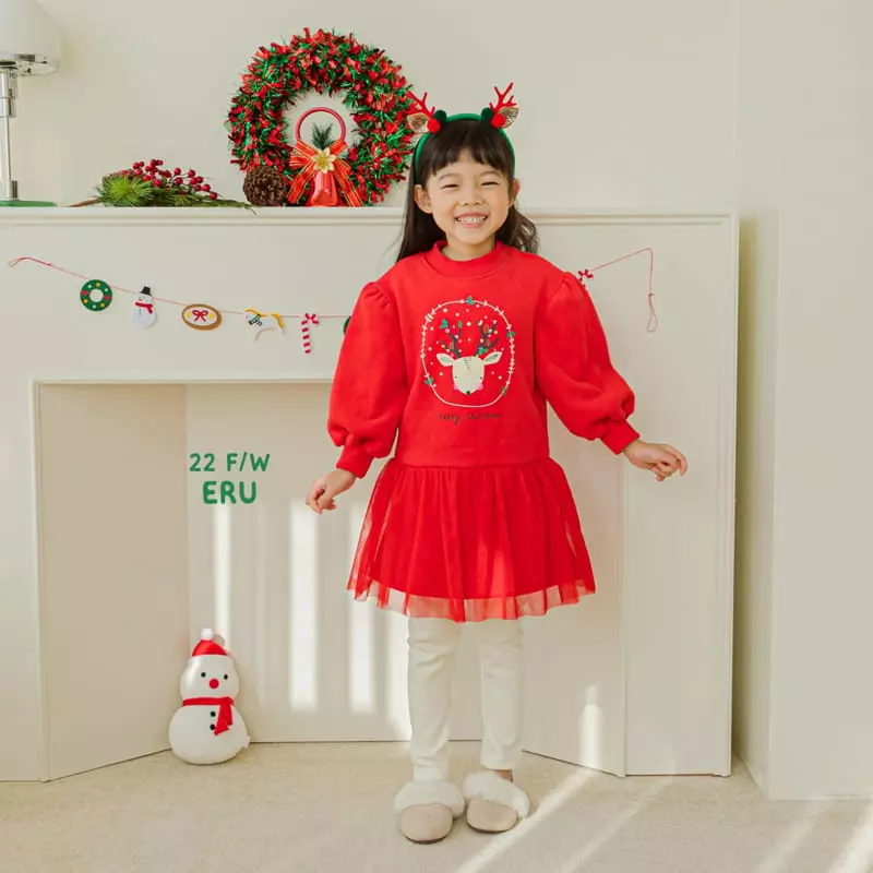 e.ru - Korean Children Fashion - #childofig - Rudolf One-piece - 4