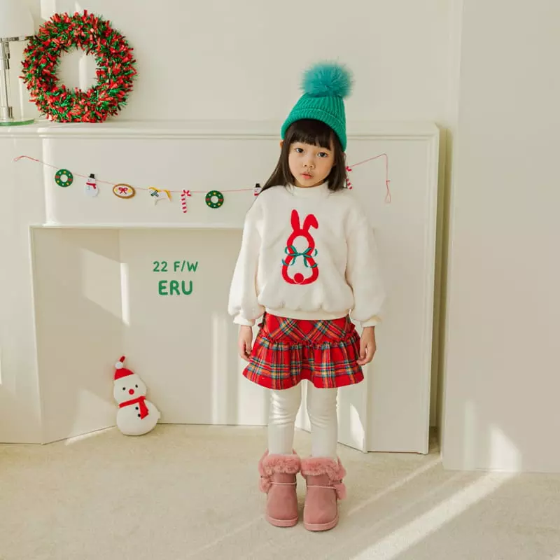 e.ru - Korean Children Fashion - #childrensboutique - Check Skirt Leggings - 4