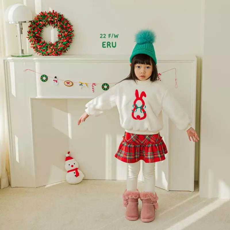 e.ru - Korean Children Fashion - #discoveringself - Check Skirt Leggings - 5