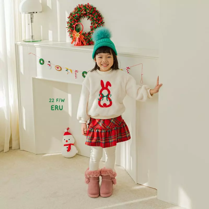 e.ru - Korean Children Fashion - #kidsstore - Check Skirt Leggings - 8