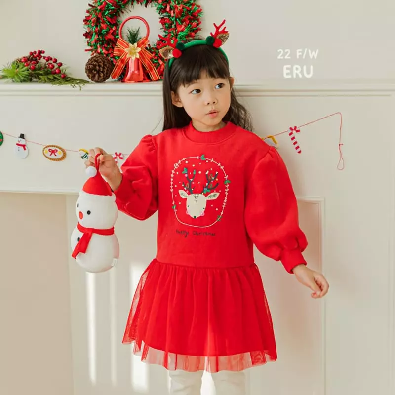 e.ru - Korean Children Fashion - #prettylittlegirls - Rudolf One-piece