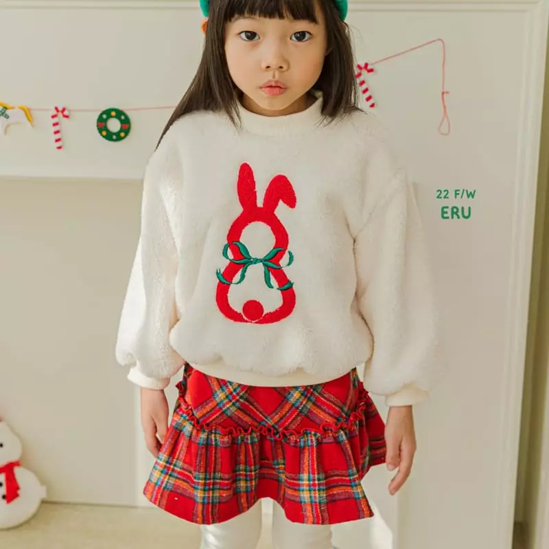 e.ru - Korean Children Fashion - #todddlerfashion - Ribbon Rabbit Tee - 12