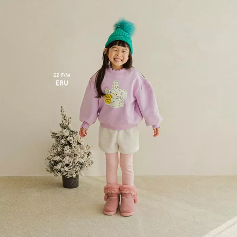 e.ru - Korean Children Fashion - #todddlerfashion - Heart Rabbit Tee - 10