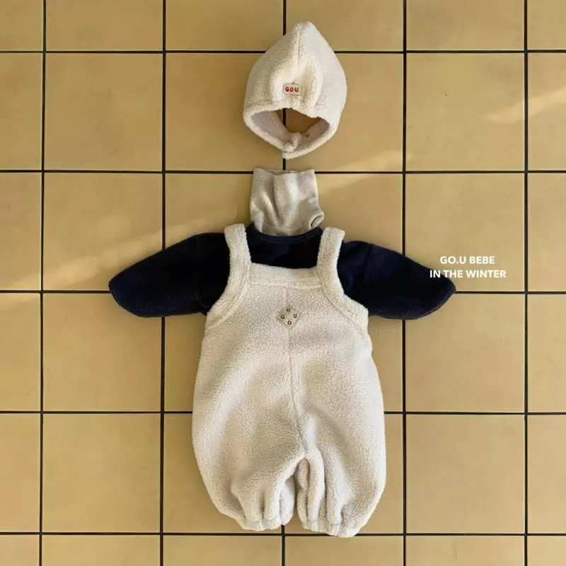 go;u - Korean Baby Fashion - #babyboutique - Bebe Snow Bodysuit - 3