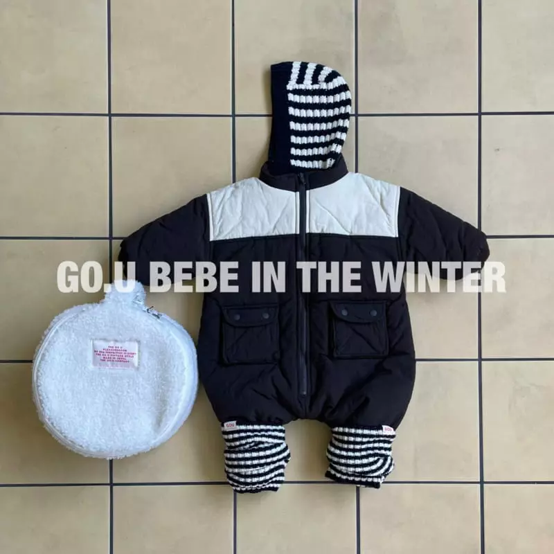 go;u - Korean Baby Fashion - #babyboutique - Bebe Stripes Baraclava - 11