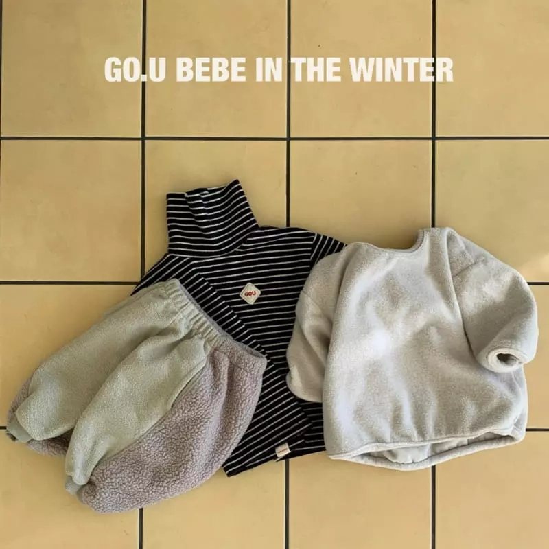 go;u - Korean Baby Fashion - #babyboutique - Bebe Half Pants - 5