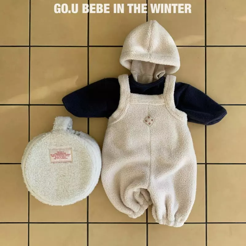go;u - Korean Baby Fashion - #babyboutique - Bebe Snow Bodysuit - 4