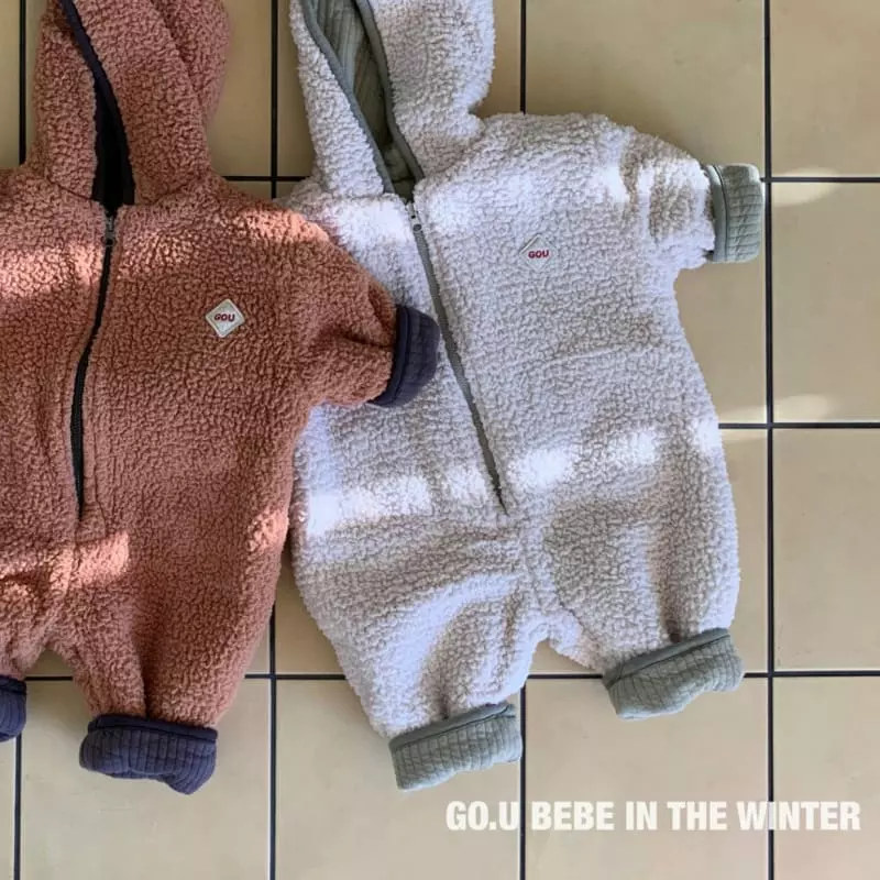 go;u - Korean Baby Fashion - #babyboutiqueclothing - Bebe Warm Bodysuit - 10