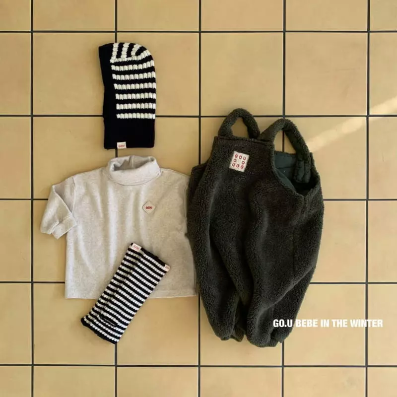 go;u - Korean Baby Fashion - #babyclothing - Bebe Bear Dungarees - 3