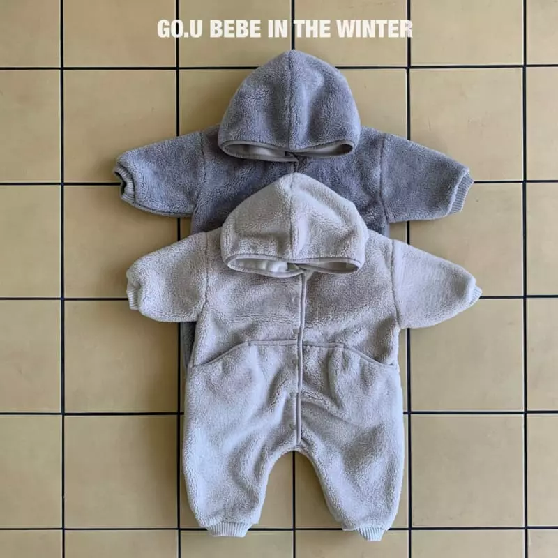 go;u - Korean Baby Fashion - #babyclothing - Bebe hoho Jumpsuit