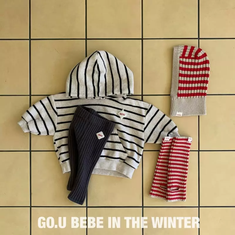 go;u - Korean Baby Fashion - #babyclothing - Bebe Hei Hoody - 6