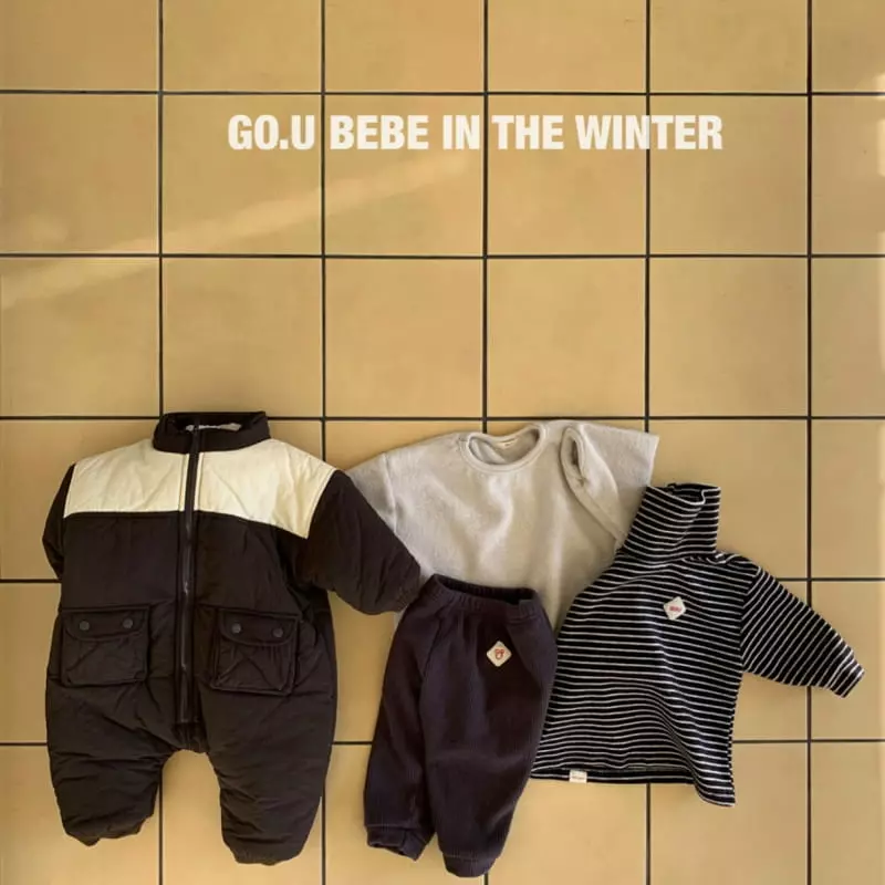 go;u - Korean Baby Fashion - #babyfashion - Bebe Fleece Tee - 10