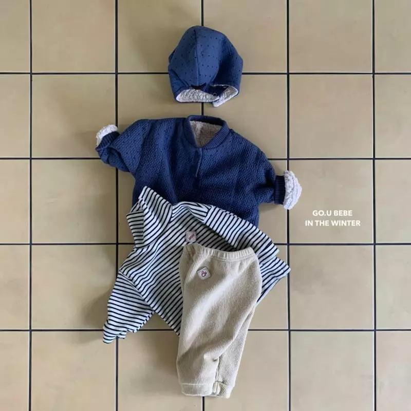 go;u - Korean Baby Fashion - #babyfashion - Bebe Pogny Bodysuit - 11