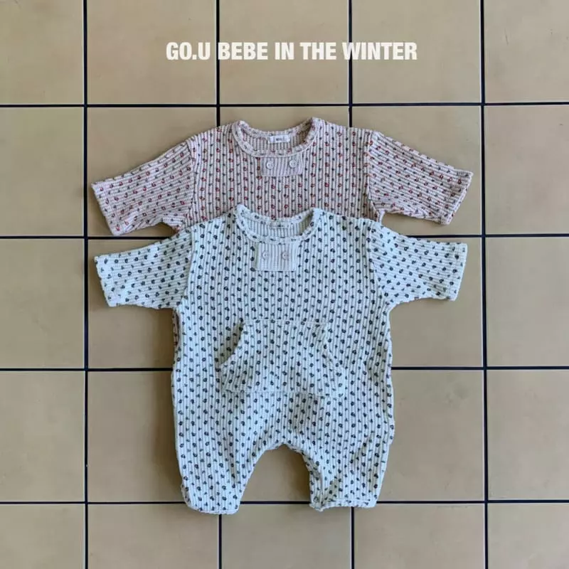 go;u - Korean Baby Fashion - #babyfashion - Bebe Cozy Bodysuit - 2