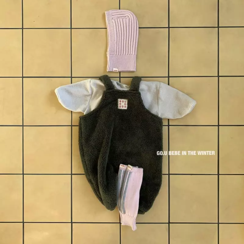 go;u - Korean Baby Fashion - #babyfever - Bebe Fleece Tee - 11