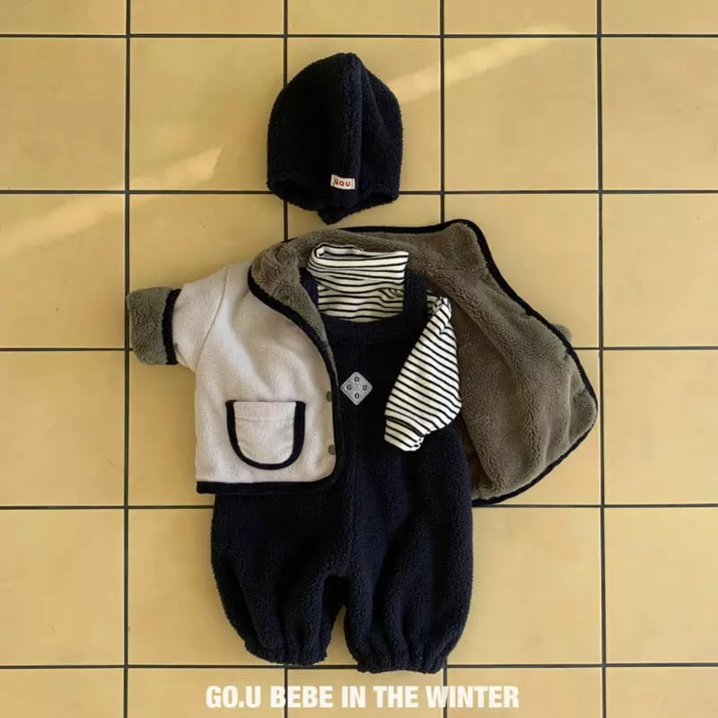 go;u - Korean Baby Fashion - #babyfever - Bebe Snow Bodysuit - 7