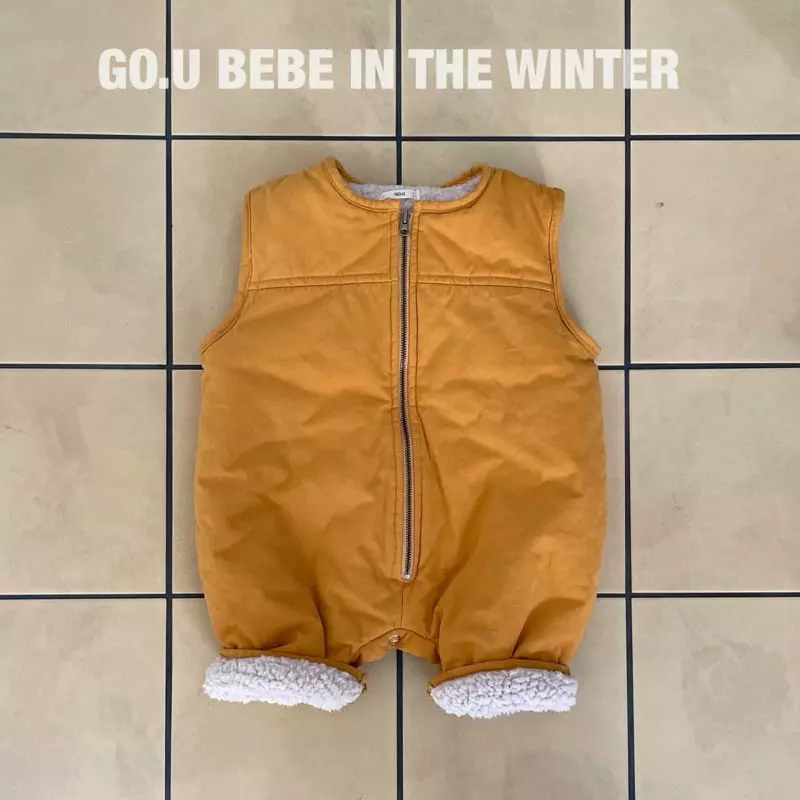 go;u - Korean Baby Fashion - #babyfashion - Beeb Mic Overalls - 4