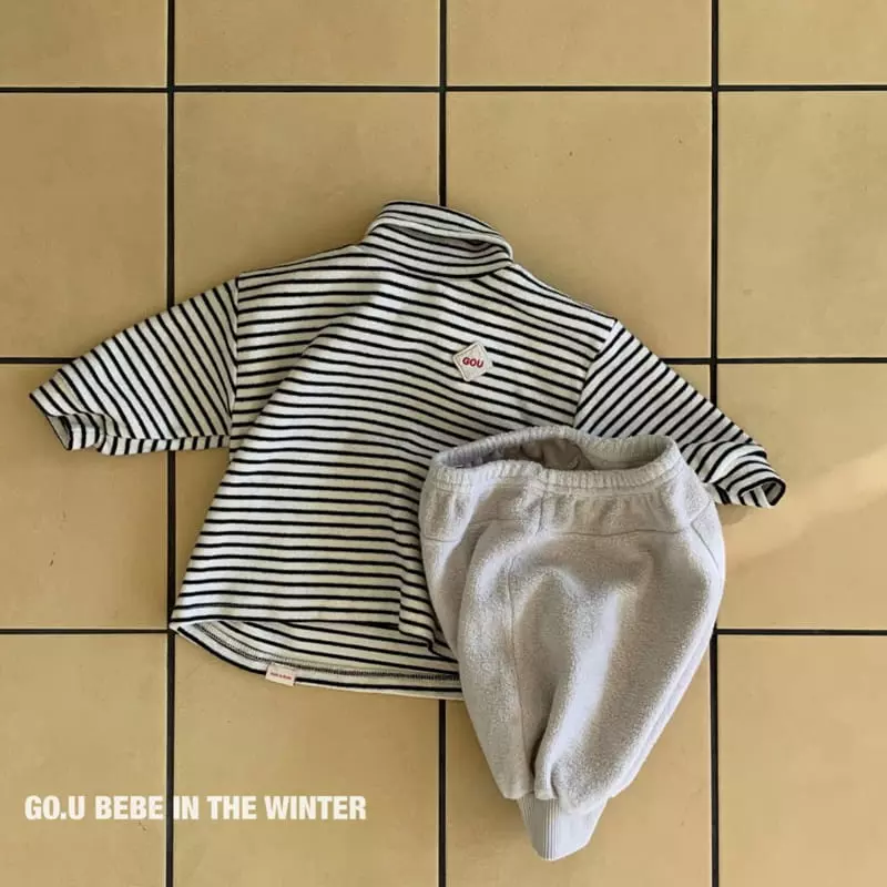 go;u - Korean Baby Fashion - #babyfever - Bebe Santa Pants - 9