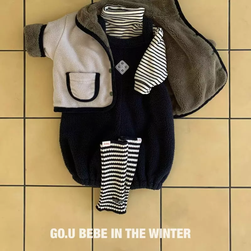 go;u - Korean Baby Fashion - #babygirlfashion - Bebe Snow Bodysuit - 8