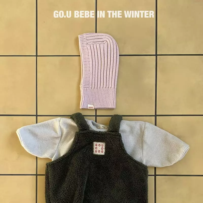 go;u - Korean Baby Fashion - #babygirlfashion - Bebe Bear Dungarees - 6