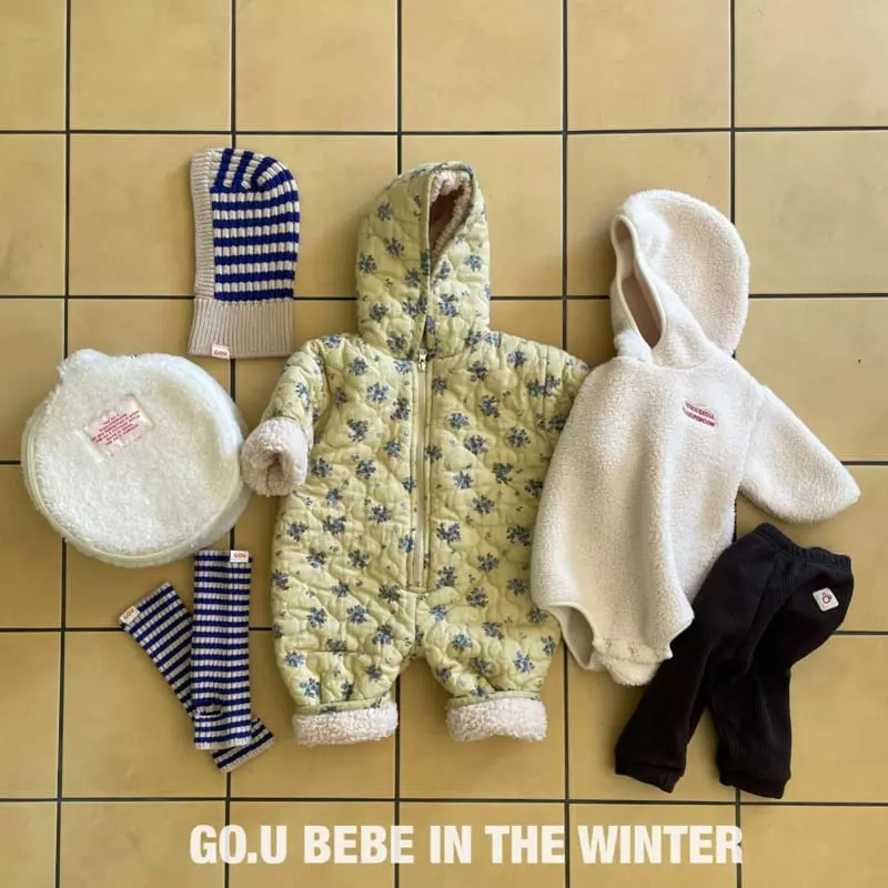 go;u - Korean Baby Fashion - #babygirlfashion - Bebe Mongsil Bodysuit - 5