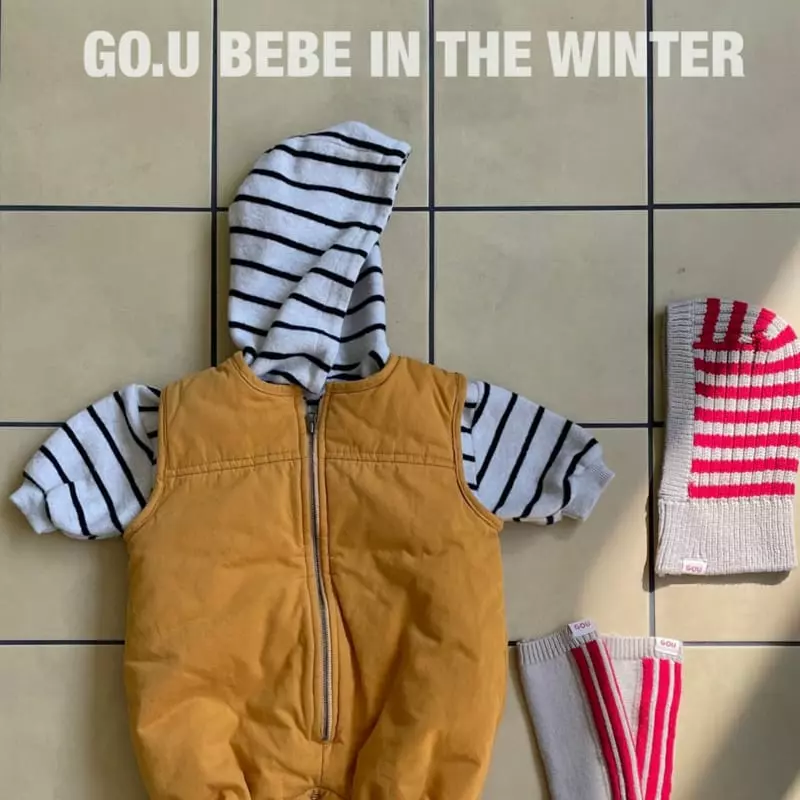go;u - Korean Baby Fashion - #babylifestyle - Beeb Mic Overalls - 6