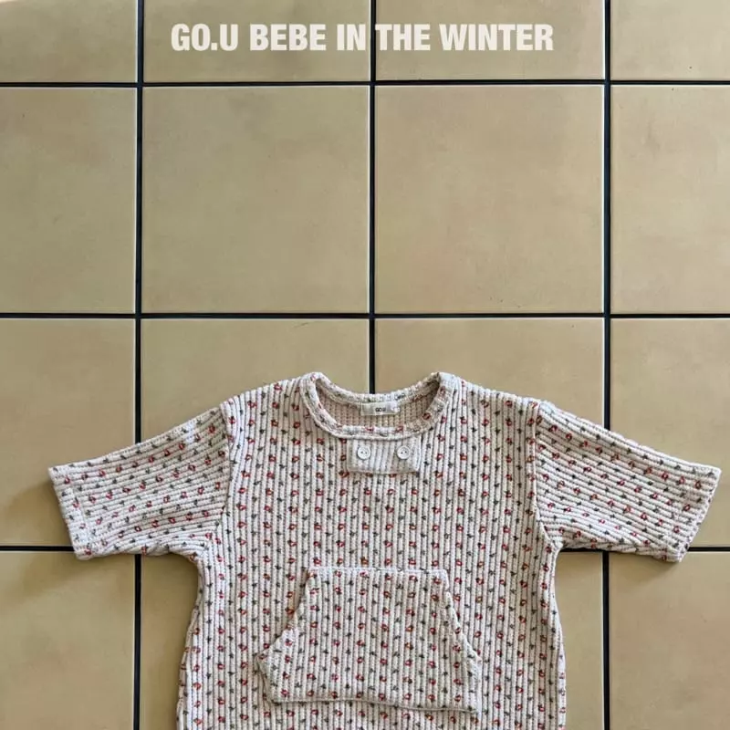 go;u - Korean Baby Fashion - #babyoninstagram - Bebe Cozy Bodysuit - 6