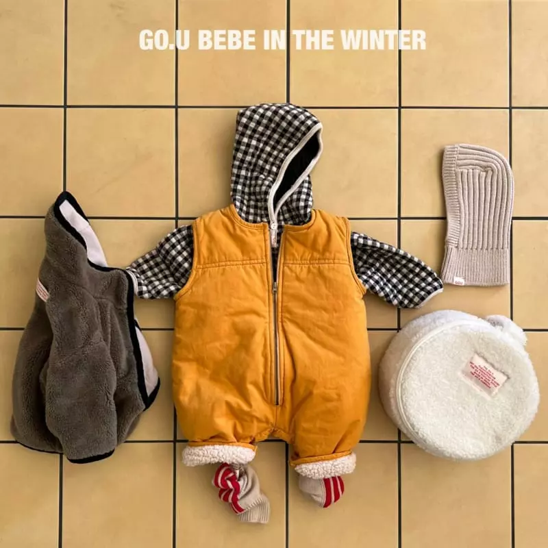 go;u - Korean Baby Fashion - #babyootd - Beeb Mic Overalls - 8